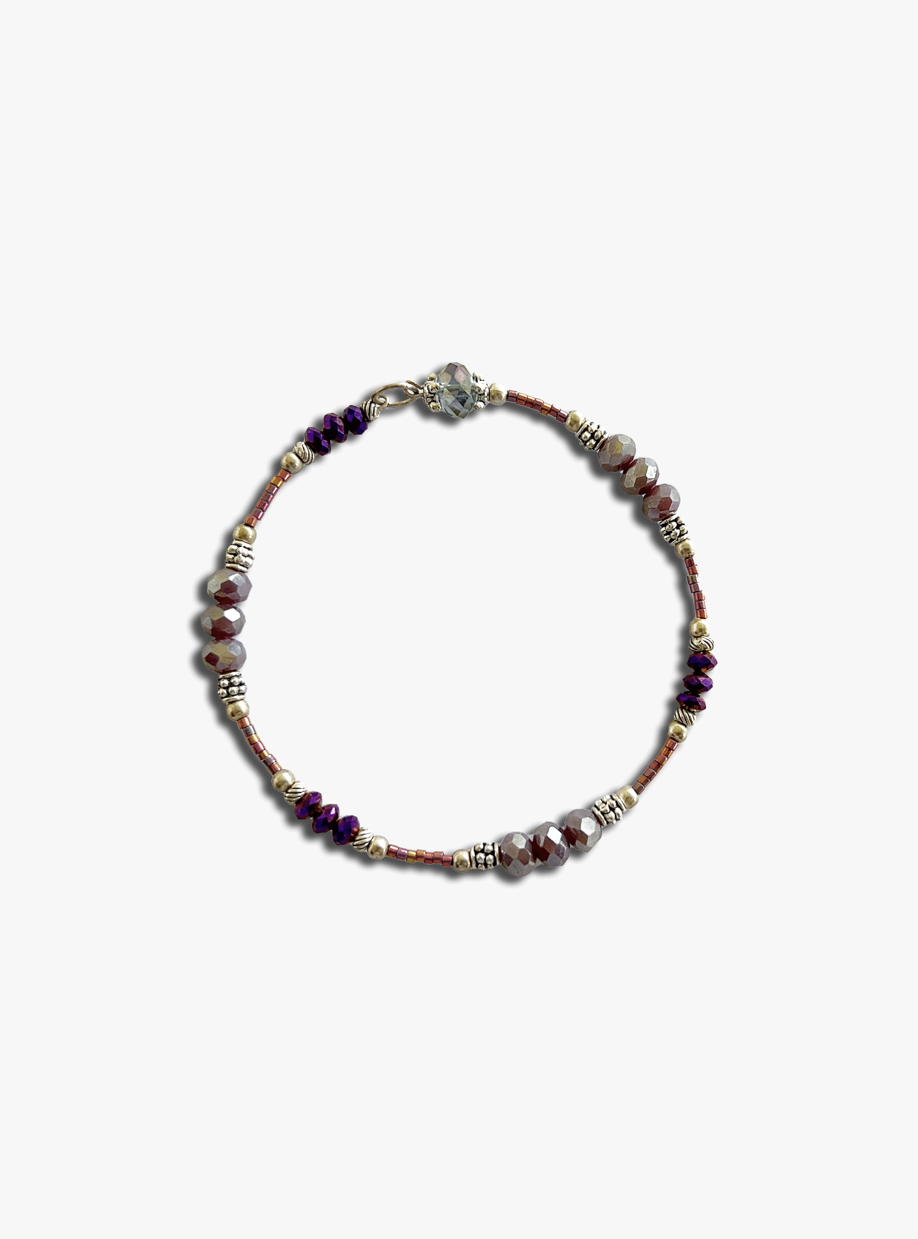 Amethyst Glow Bangle