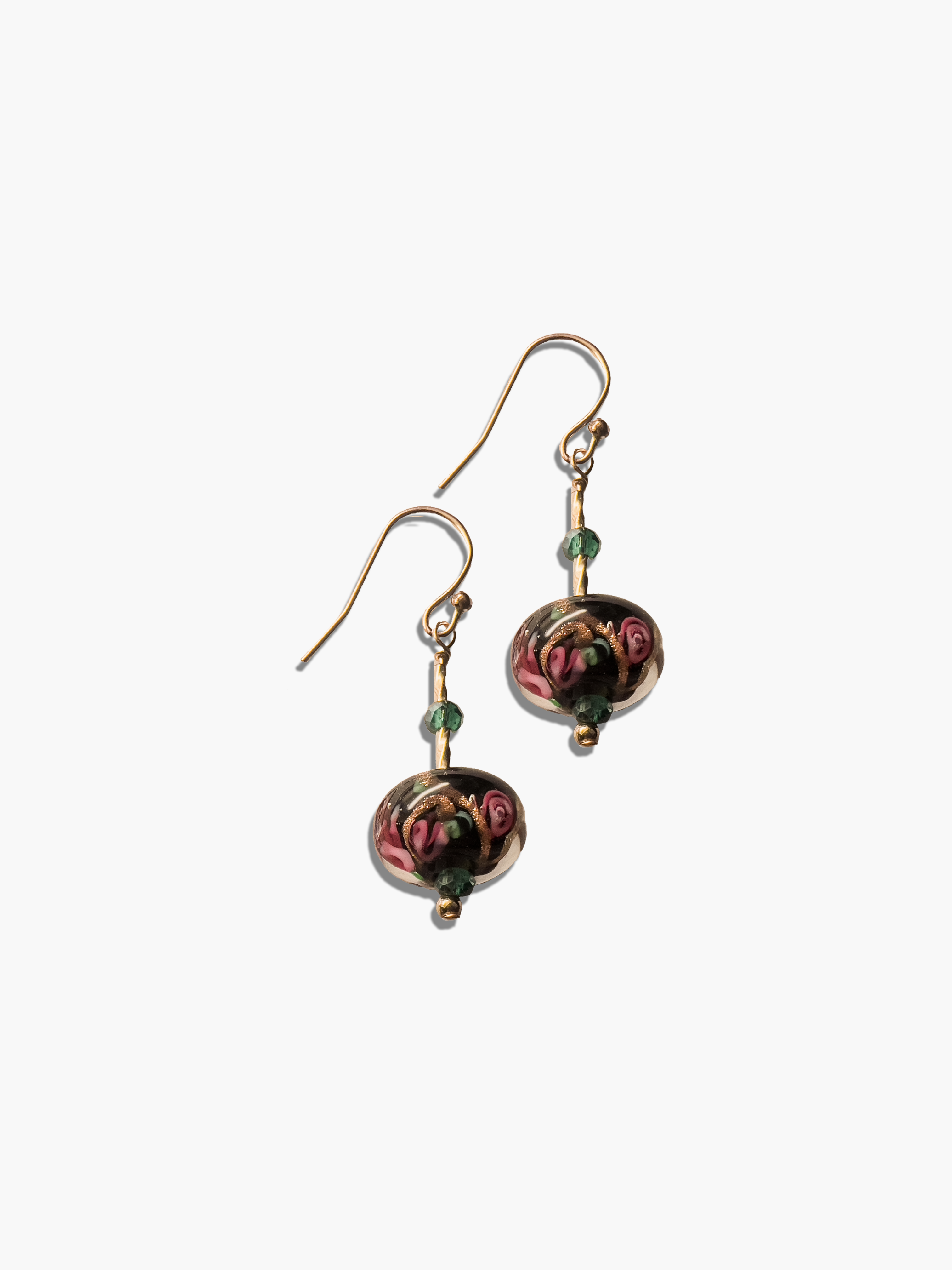 Garden Rose Earrings