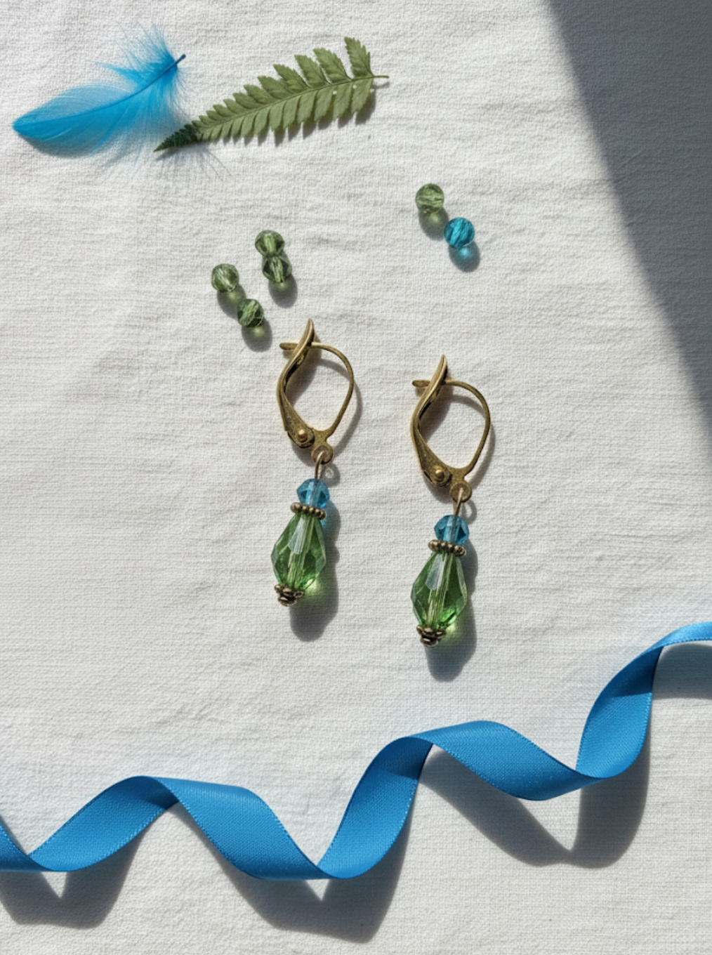 Victorian Lagoon Earrings