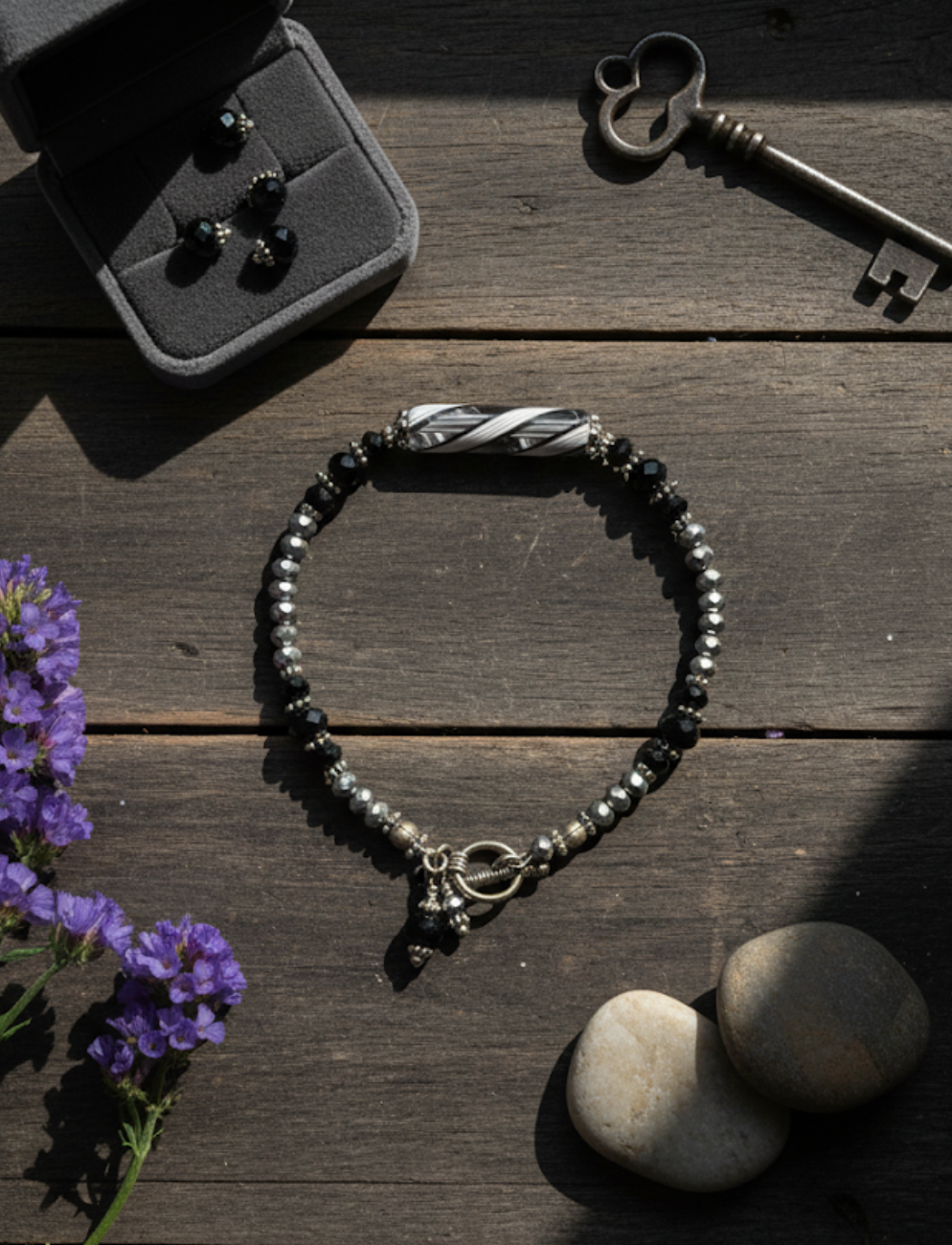 Onyx Echo Bracelet