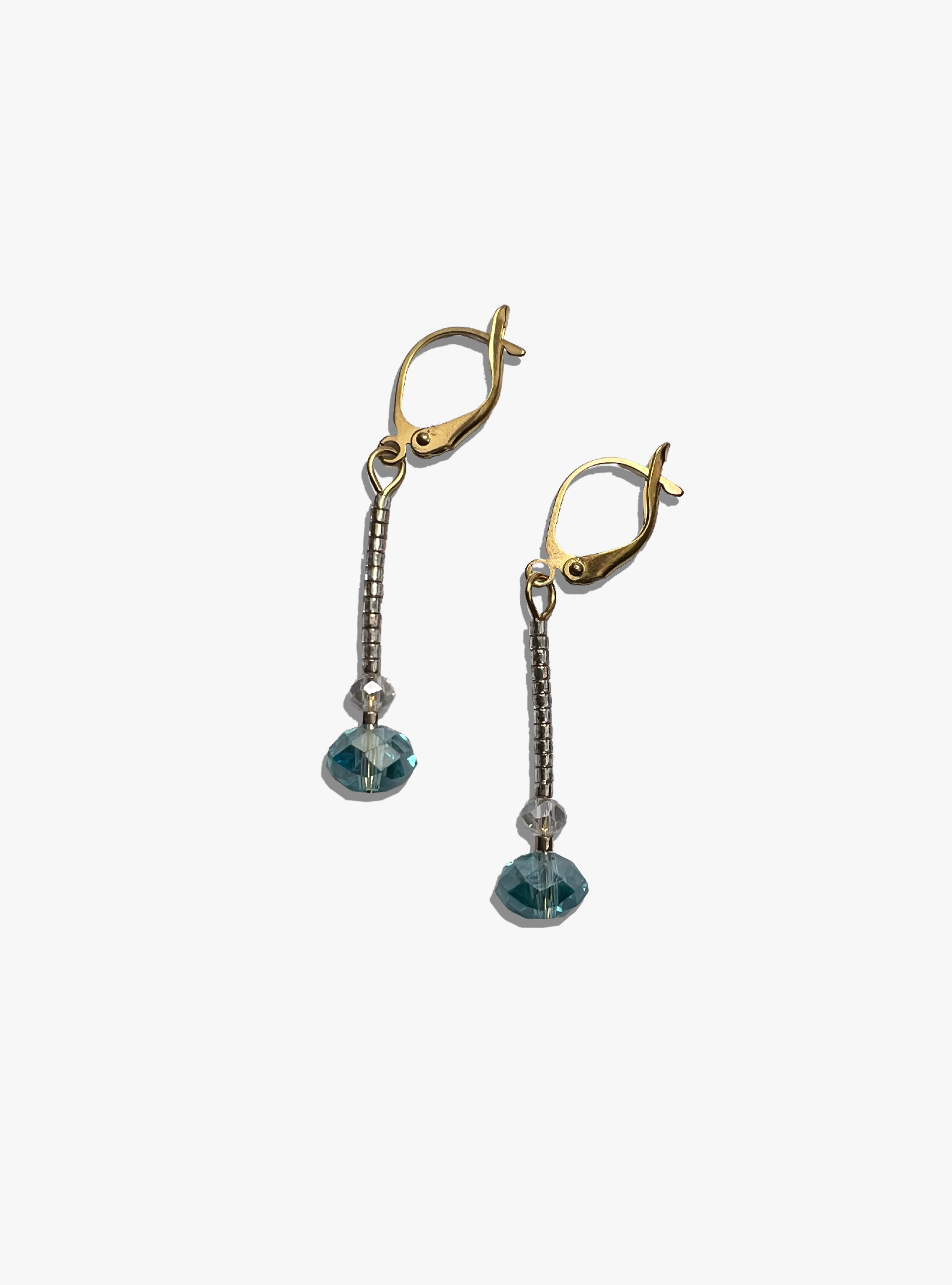 Meridian Blue Dangle Earrings