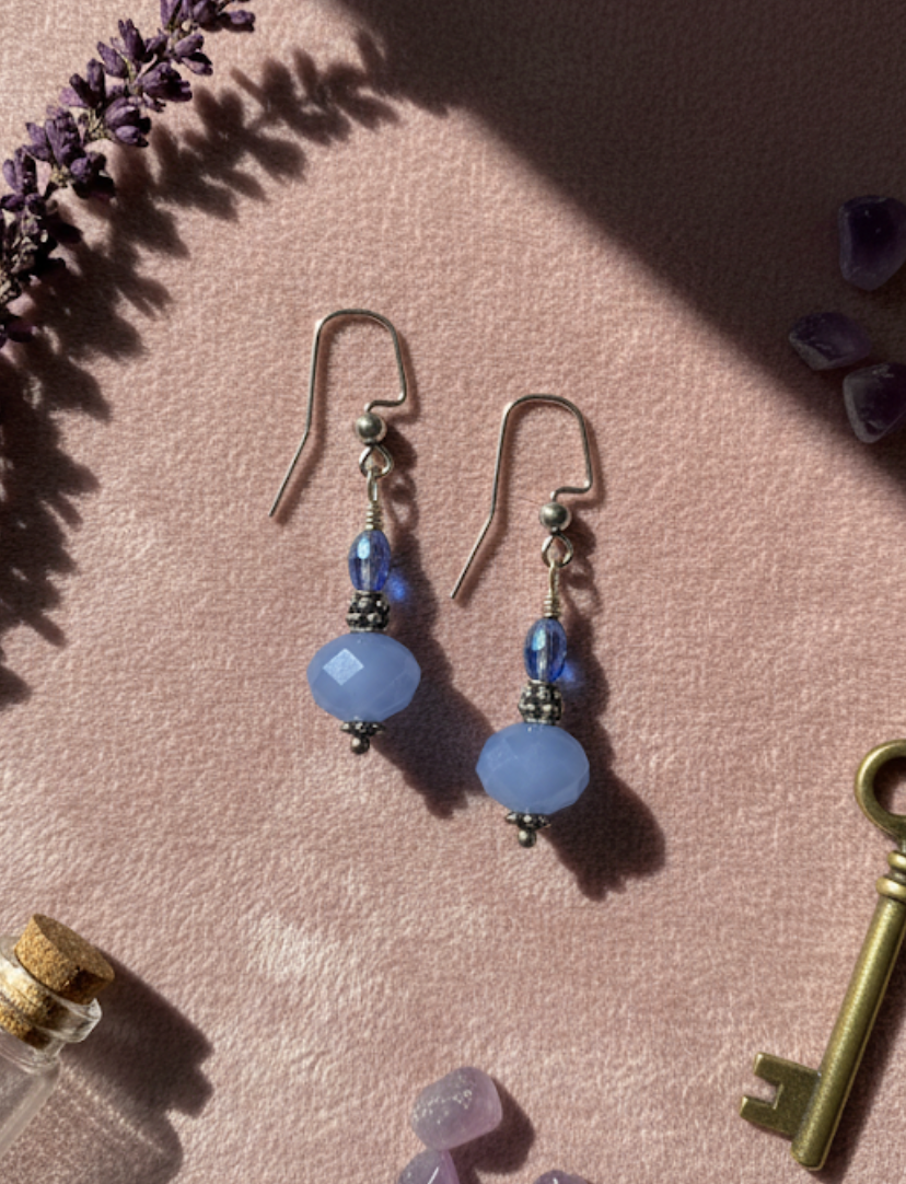 Moonlit Periwinkle Earrings