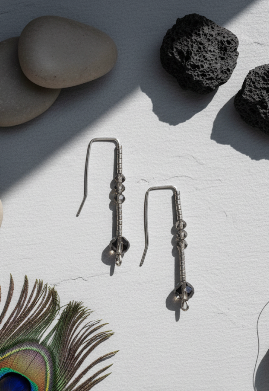 Smoky Quartz Earrings